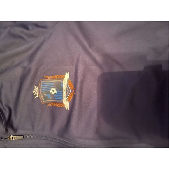 Nike Mens Blue Dri-Fit Madison United Full Zip Soccer  Jacket Size XL - Picture 12 of 13